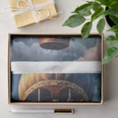 Een heteluchtballon vol met ondeugende kobollen - tissuepapier (Geschenk)