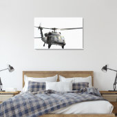 Een HH-60 Pave Hawk-helikopter Canvas Afdruk (Insitu (Slaapkamer))