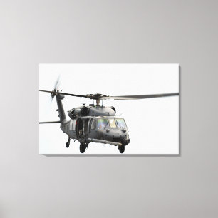 Een HH-60 Pave Hawk-helikopter Canvas Afdruk