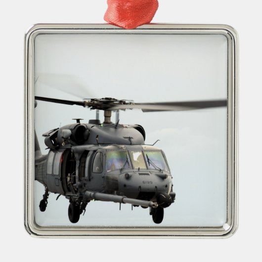 Een HH-60 Pave Hawk-helikopter Metalen Ornament (Voorkant)