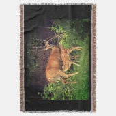 Een hinde en haar fawn deken (Voorkant Verticaal)
