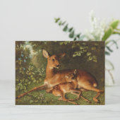 Een hinde met Fawn | Carl Schweninger, Jr. (Staand voorkant)