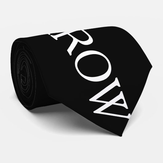 Een hint-Stropdas laten vallen Stropdas (Opgerold)