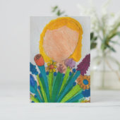 Een hint van een "Empowering Meghan" kaart (Staand voorkant)