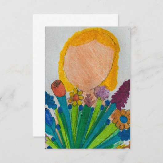 Een hint van een "Empowering Meghan" kaart (Voorkant / Achterkant)