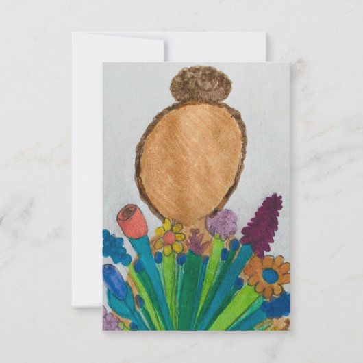 Een hint van een "Inspirerende Lynn" kaart (Voorkant)