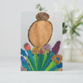 Een hint van een "Inspirerende Lynn" kaart (Staand voorkant)