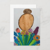 Een hint van een "Inspirerende Lynn" kaart (Voorkant / Achterkant)