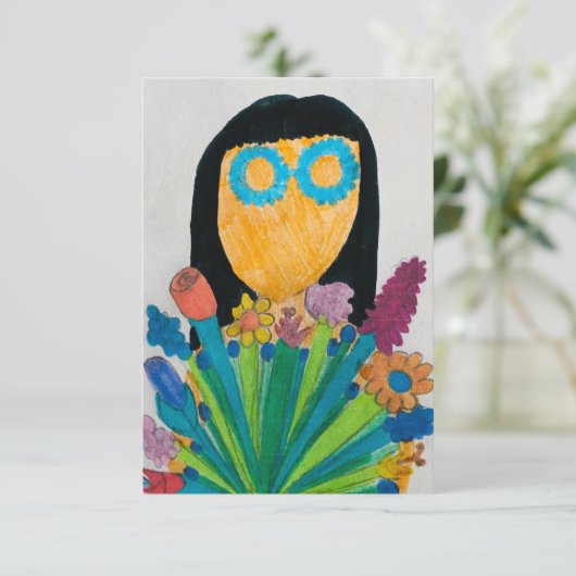 Een hint van een "Liefste Emery" kaart (Staand voorkant)