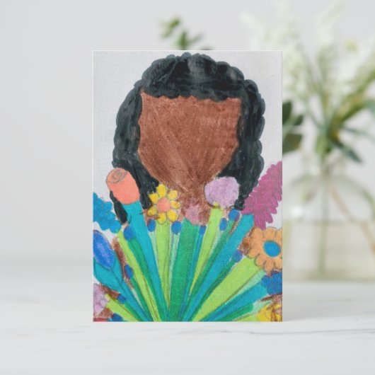 Een hint van een "Self Loving Mel" kaart (Staand voorkant)