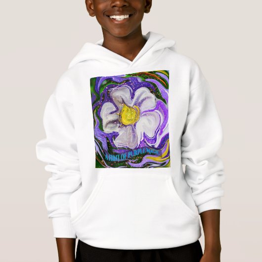 Een hint van paarse magie - Flower power (Voorkant)