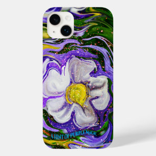 Een hint van paarse magie - Flower power Case-Mate iPhone 14 Plus Hoesje