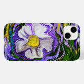 Een hint van paarse magie - Flower power Case-Mate iPhone Case (Achterkant (horizontaal))