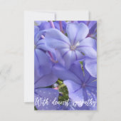 Een hint van Z "Met liefste sympathie" kaart (Voorkant)