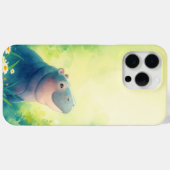 Een Hippo rustig moment Case-Mate iPhone Case (Achterkant (horizontaal))