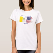 Een historisch conclaaf - Paus Leo XIV - USA Vatic T-shirt (Voorkant)