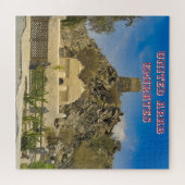 Een historisch landschap legpuzzel (Horizontaal)