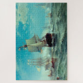 Een historische eerbetoon: de eerste erkenning legpuzzel (Verticaal)