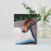 Een hoek is prima. briefkaart (Staand voorkant)