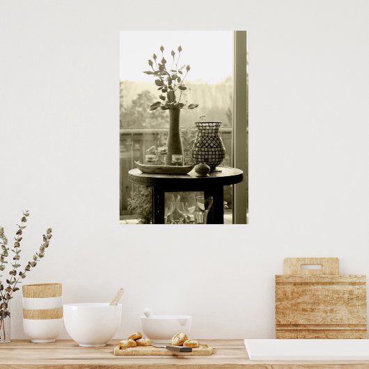 Een hoek poster (Keuken)