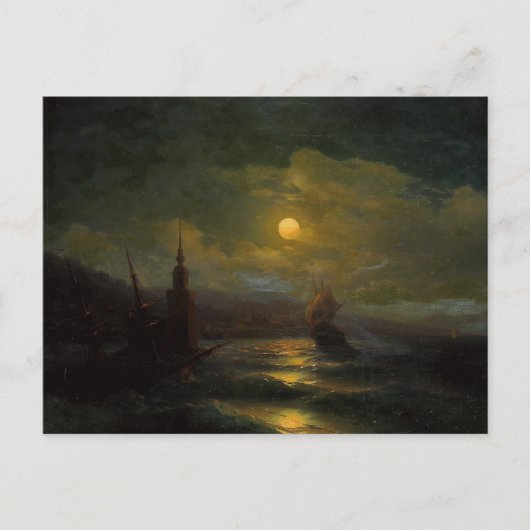 Een hoek van Constantinopel Ivan Aivazovsky Briefkaart (Voorkant)