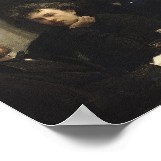 Een hoek van de tabel, 1872 poster (Hoek)