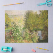Een hoek van de tuin in Montgeron, Claude Monet Tissuepapier (Craft)