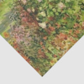 Een hoek van de tuin in Montgeron, Claude Monet Tissuepapier (Detail)