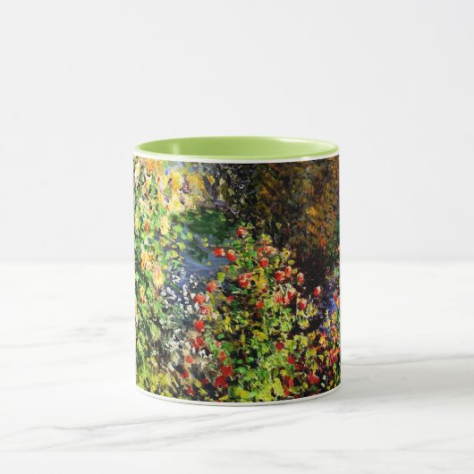 Een hoek van de tuin in Montgeron Mok (Midden)