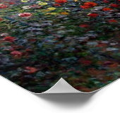 Een hoek van de tuin met Dahlias door Monet Print (Hoek)