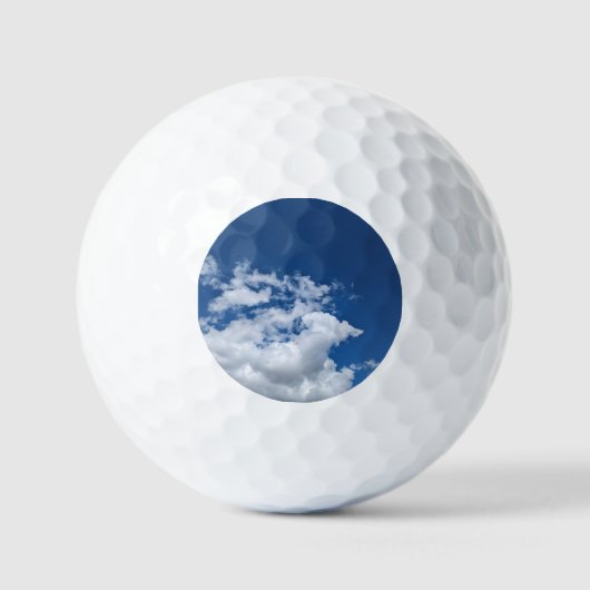 Een hoek van wolken golfballen (Voorkant)