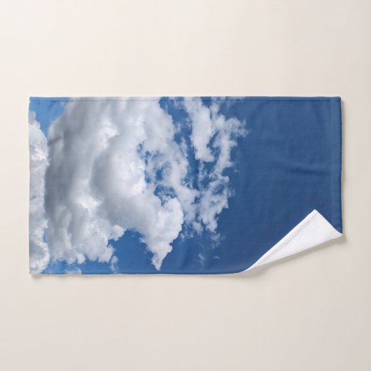 Een hoek van zachte wolken handdoek (Handdoek)