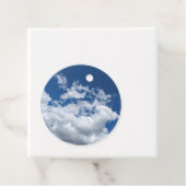 Een hoekje wolken bedankjes labels (In situ)