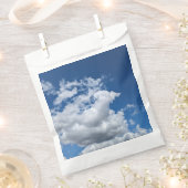 Een hoekje wolken bedankzakje (Geknipt)