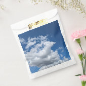 Een hoekje wolken bedankzakje (Gezegeld)