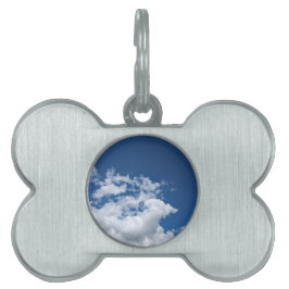 Een hoekje wolken huisdieren naamplaatje