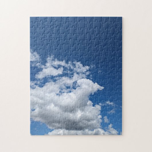Een hoekje wolken legpuzzel (Verticaal)
