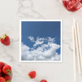 Een hoekje wolken servet (Insitu)