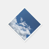 Een hoekje wolken servet (Hoek)