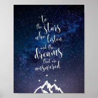 Een Hof van Mist & Fury Citaat Poster