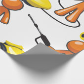 Een hogedrukreiniger gebruiken cadeaupapier