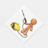 Een hogedrukreiniger gebruiken servet (Hoek)