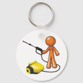 Een hogedrukreiniger gebruiken sleutelhanger (Voorkant)