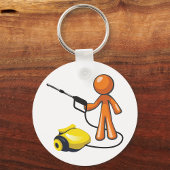 Een hogedrukreiniger gebruiken sleutelhanger