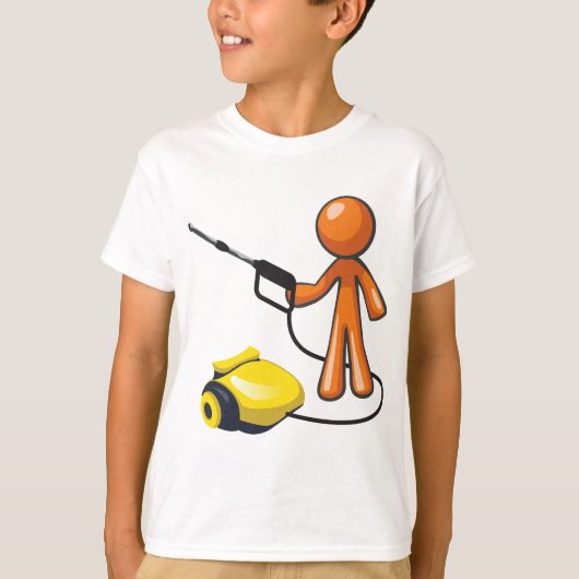 Een hogedrukreiniger gebruiken t-shirt (Voorkant)