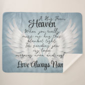 Een hok uit de hemel sherpa deken (Voorkant (horizontaal))