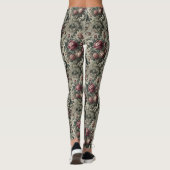 🌹 Een holle erfenis - Gotisch Victoriaans Leggings (Achterkant)