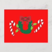 Een Holly Jolly vakantie Feestdagenkaart (Voorkant)