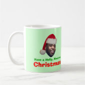 Een Holly, Kwame, Kerstmis. Koffiemok (Links)