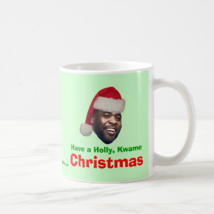 Een Holly, Kwame, Kerstmis. Koffiemok